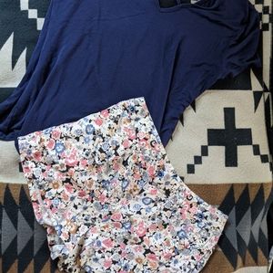 🌞Free with purchase🌞Floral Soft Shorts